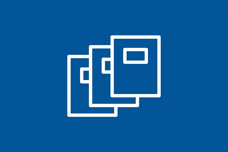 The FES icon displays three cover images 