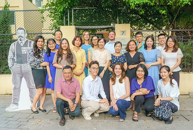 Ảnh chụp đội ngũ FES Việt Nam